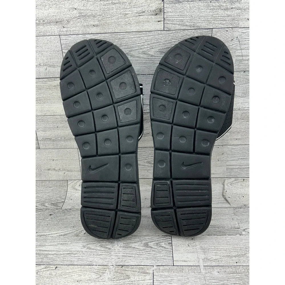 Nike Ultra Comfort 3 Women‎ Slide Sandals Black White AR4343-011 Size 8